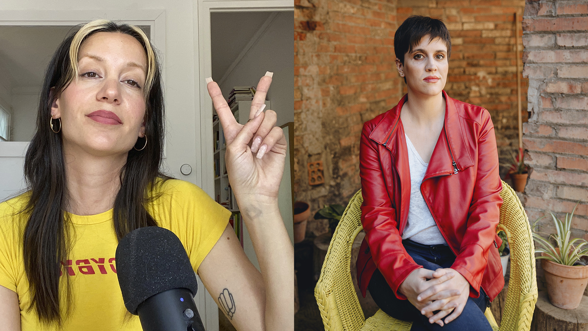 Estela Ortiz i Marta Roqueta